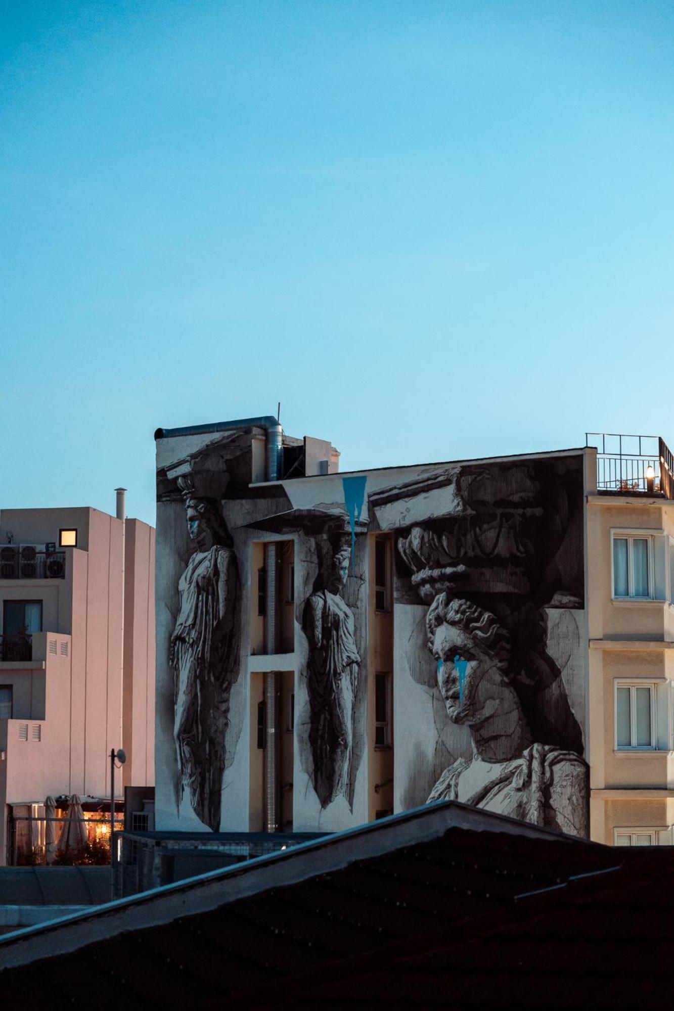Parthenon Portrait Apartments Atenas Exterior foto