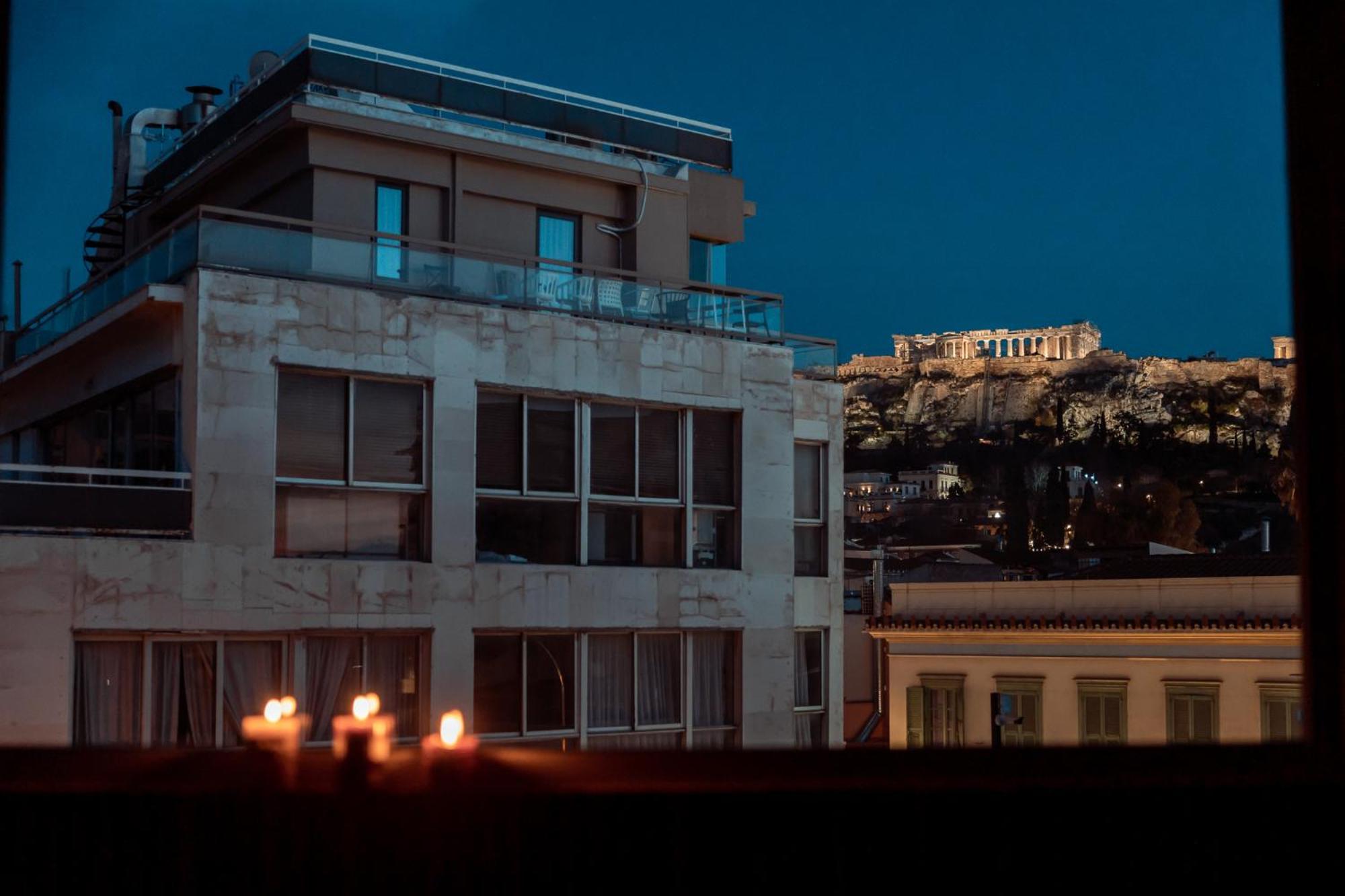 Parthenon Portrait Apartments Atenas Exterior foto