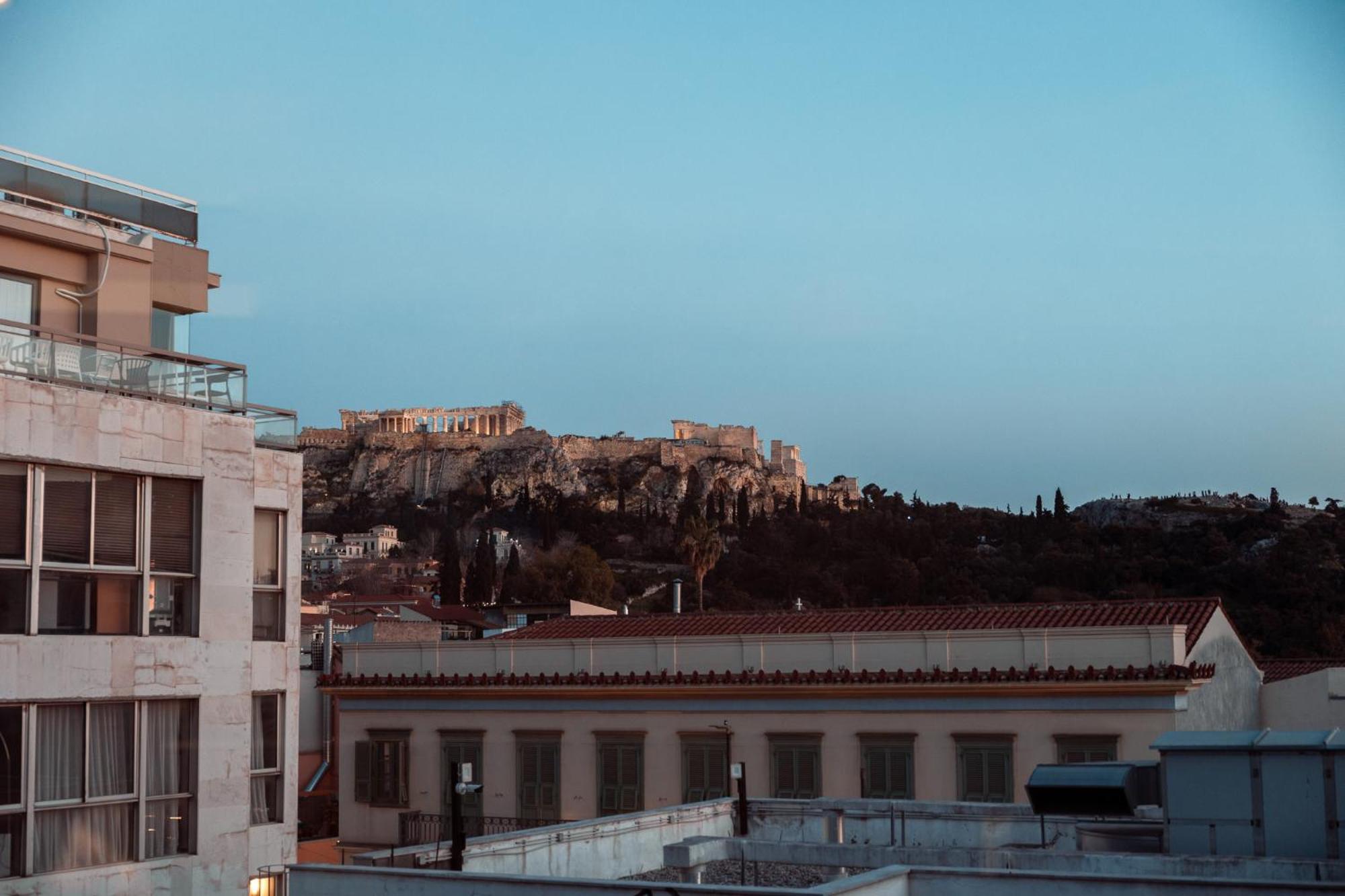 Parthenon Portrait Apartments Atenas Exterior foto